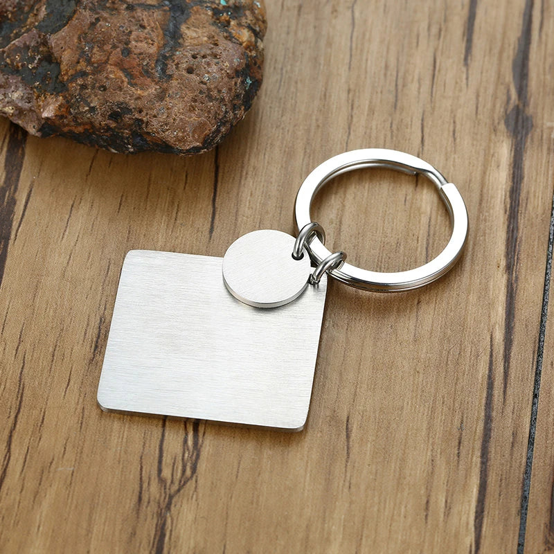 Personalized Calendar Keychain - Engrave Your Special Date