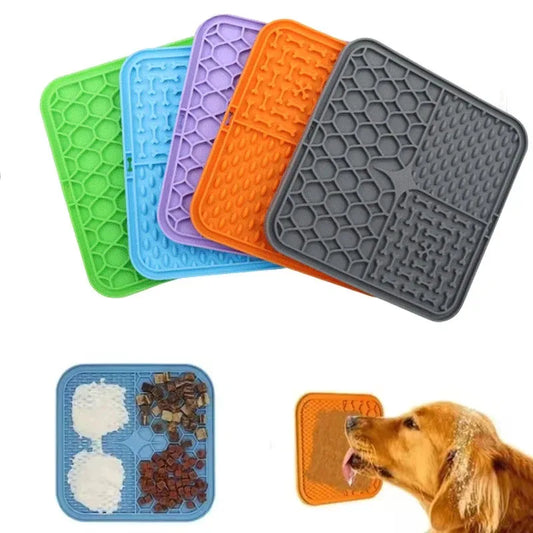 Pet Lick Mat for Dogs & Cats – Anxiety Relief, Slow Feeder & Enrichment Toy